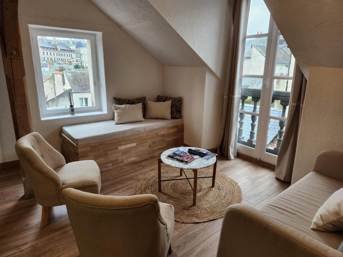 Appart'Hotel Blois Vue Chateau Exterior foto